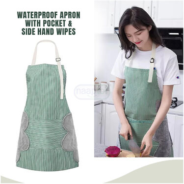 Water Proof Apron with Pocket & Hand Wipe (AP1)