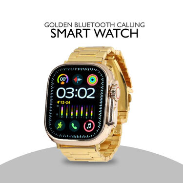 Golden Bluetooth Calling Smart Watch (BCSW27)