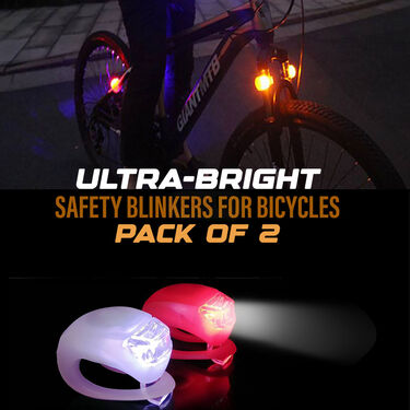 Bicycle Riding Safety Blinkers Pack Of 2 (BRSBP2)
