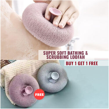 Bath Sponge Cleaning Brush Loofa Bogo (BSCBL)