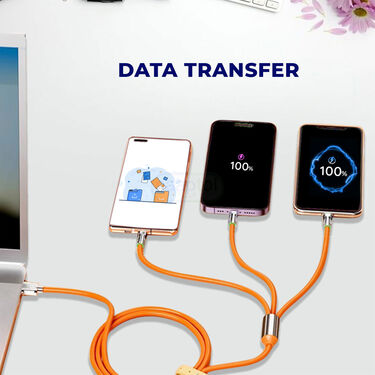 3 in1 120W Fast Charging Cable With  Data Cable BUY 1 GET 1 FREE (CDC1)