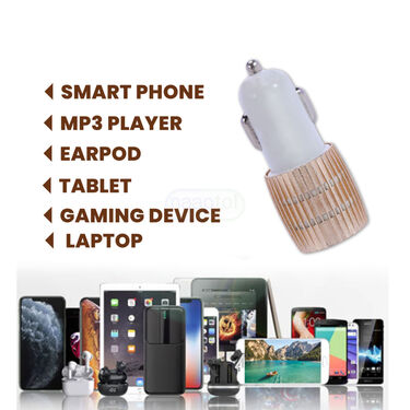 3 In 1 Fast Charging Data Cable + Free Dual Port USB Car Fast Charger (CDC2)