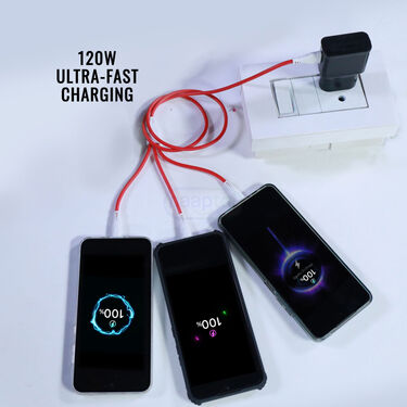 3 In 1 Fast Charging Data Cable + Free Dual Port USB Car Fast Charger (CDC2)