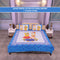 Jaipuri Printed Cotton Rich Double Bedsheet With 2 Pillow Covers (DBS17)