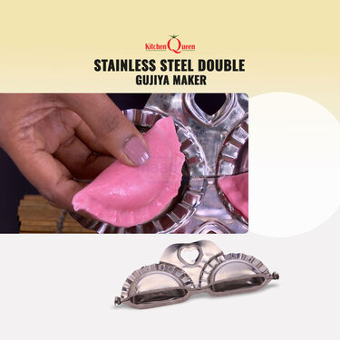 Stainless Steel Double Gujiya Maker (DG3)