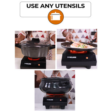 1000 Watt Flameless Electric Cooking Stove (ECS6)