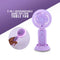 2-in-1 Rechargeable Hand Fan Cum Table Fan (EF10)