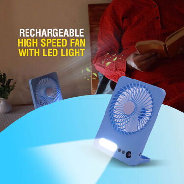 3 Speeds Fan With LED Light (EF15)