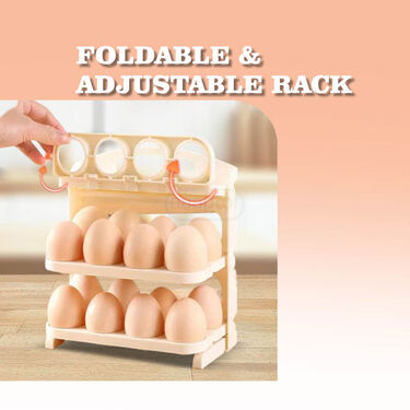 24 Eggs Foldable Organizer Tray (EGC3)