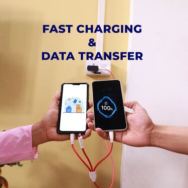 3 in 1 120W Fast Charging Type C  Cable Buy 1 Get 1 Free (FCT)