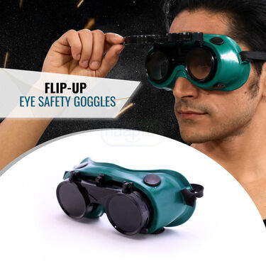 Flip-up Lenses Safety Protective Goggles (FLG)
