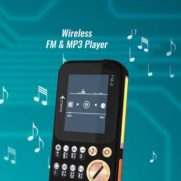 Dual Sim Big Screen Radio Mobile with Inbuilt Emergency Light (FM2)