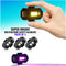 Super Bright Multicolor Flashing Safety Blinkers Pack of 4 (FSBP4)