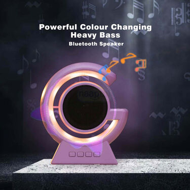 Powerful Colour Changing Heavy Bass Bluetooth Speaker (WSL)