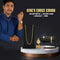 Golden Watch with Golden Chain + Bracelet + Ring (MGWCBR7)
