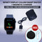 Infinity Display Calling Smart Watch + Wireless Magnetic Charger + Free Case + Free Wireless Bluetooth Headset (SWC7)