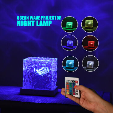 Ocean Wave Projector Night Lamp (L65)
