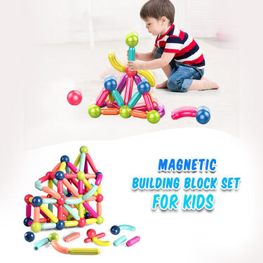 Magnetic Building Block Set For Kids (MBBS)
