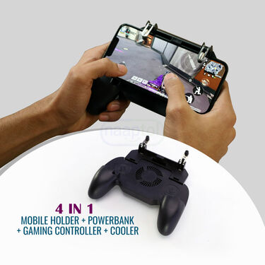 4-in-1 Mobile Holder + Powerbank + Gaming Controller + Cooler (MGH)