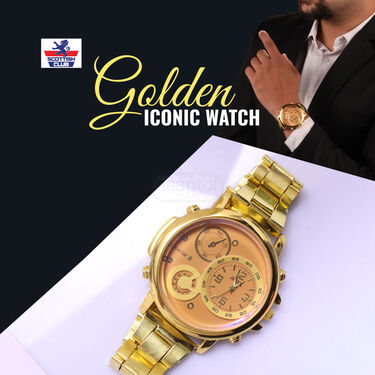 Golden Iconic Watch (MGW18)