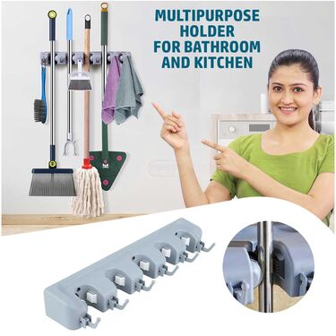 Multipurpose Holder For Bathroom & Kitchen (MHBK)