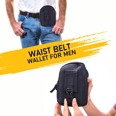 Mens Belt Waist Wallet (MWB)