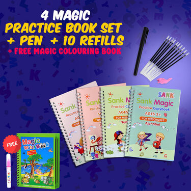 Magic Practice Book Set with Magic Colour Book (MPB1)