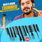 Mens Hair Trimmer with Free Pack of 10 Comb Set (MTC10)