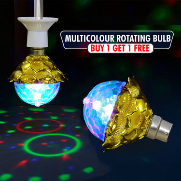 Multicolor Rotating Bulb - B1G1 (L15)