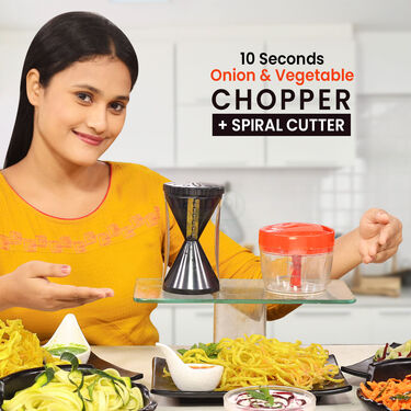 Onion & Veg Chopper + Spiral Cutter (CHOP6)