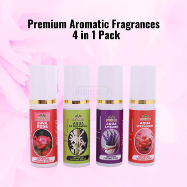 Pure Air Freshener For Home & Car - Pack Of 4 (PAEFC)