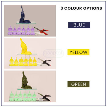 3 In 1Puri Kachori & Gujiya Maker + Free 6Pcs Snack Maker + Smart Knife (PKG10)