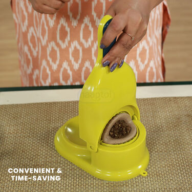 3 In 1Puri Kachori & Gujiya Maker + Free 6Pcs Snack Maker + Smart Knife (PKG10)