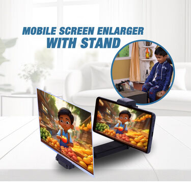Mobile Screen Magnifier With Mobile Stand (PSA)