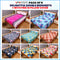 Pack of 8 Delightful Double Bedsheets Set (8BS45)