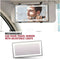 Rechargeable Car Visor Travel Mirror With Lights (RCVTM)