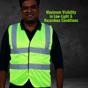 High Visibility Reflective Safety Jackets - Buy 1 Get 1 FREE (SJ1)
