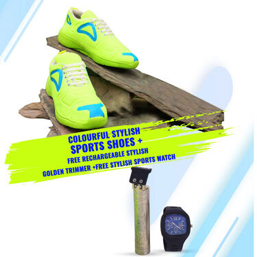 Colourful Stylish Sports + Free Trimmer & Sports Watch (SSC23)