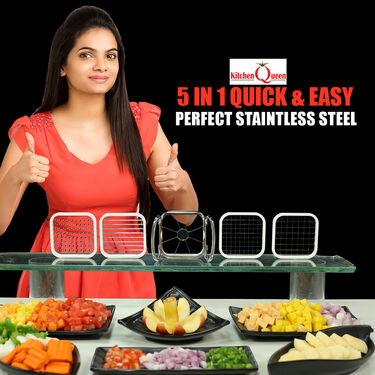 Stainless Steel 5 in 1 Cutter (5SS2)