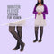 Winter Fleece Stocking For Women (WFSW1)