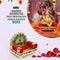 Wooden Decorative Pooja Singhasan With Kundan Meenakari Work (WPS1)