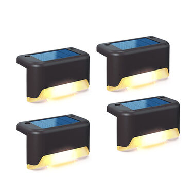 Waterproof Solar Deck Lights ( Pack of 4 ) (D18)