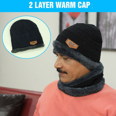 Winter Warm Cap Neck Warmer And Gloves Set - Pick Any 1