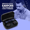 Wireless Bluetooth Earbuds With Inbuilt Screen (C-Type Charger) (M10)