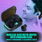 Wireless Bluetooth Earpod with Inbuilt Powerbank And RBG Light (TWS6)